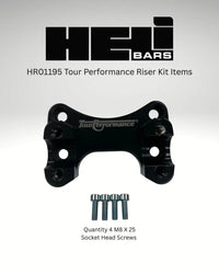 helibars handlebar risers tour performance honda nc750x 2014