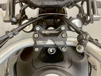 helibars handlebar risers tour performance moto guzzi v85tt