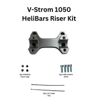 helibars handlebar risers tour performance offset suzuki v strom 1050 2020