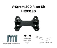 helibars handlebar risers tour performance suzuki v strom 800 2024