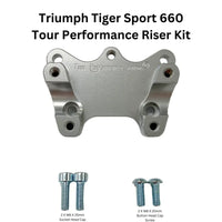 helibars handlebar risers tour performance triumph tiger sport 660