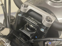 helibars handlebar risers tour performance triumph trident 660