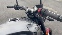 helibars handlebar risers tour performance triumph trident 660