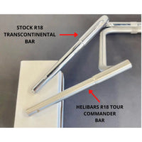 helibars handlebars tour commander bmw r18b transcontinental bagger