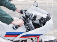 helibars triple clamp handlebar risers bmw rninet racer