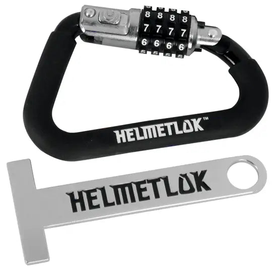 helmetlok 2 motorcycle helmet lock combination with extension