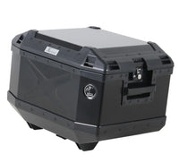 hepco becker alu case xplorer top case 45 black aluminum
