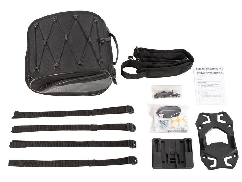 hepco becker basic rear street softbag sportracks and miniracks