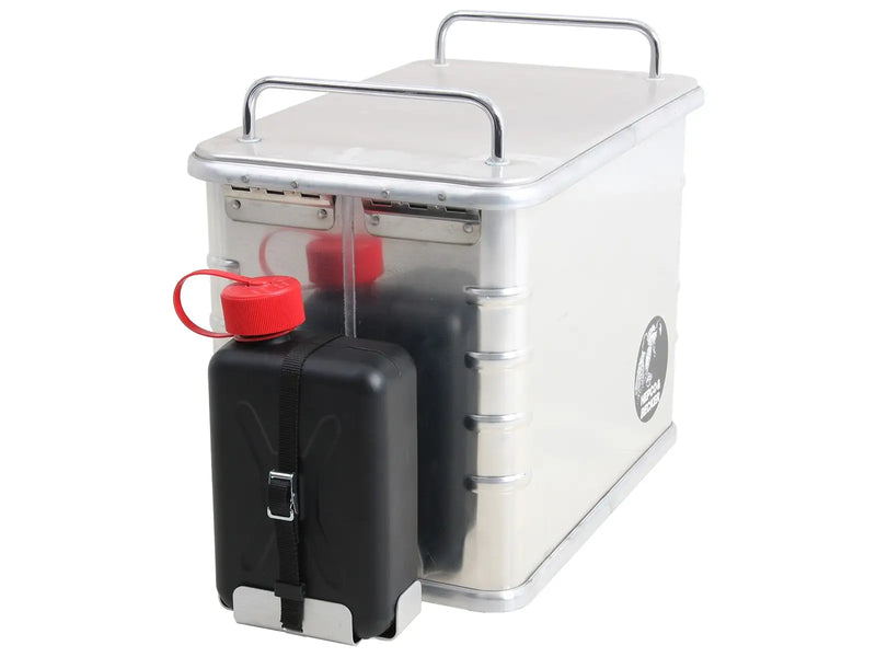 hepco becker canister 2 liter w holder holding plate xplorer alu standard