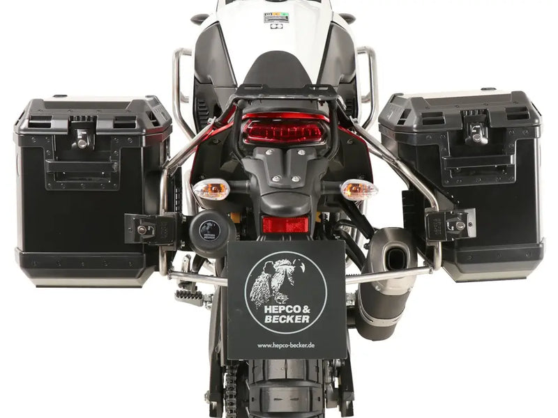 hepco becker cutout side carrier kit yamaha tenere 700 rally world raid