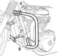 hepco becker engine guard kawasaki w 650 801