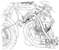 hepco becker engine guard moto guzzi breva v 750 ie