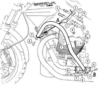 hepco becker engine guard moto guzzi breva v 750 ie