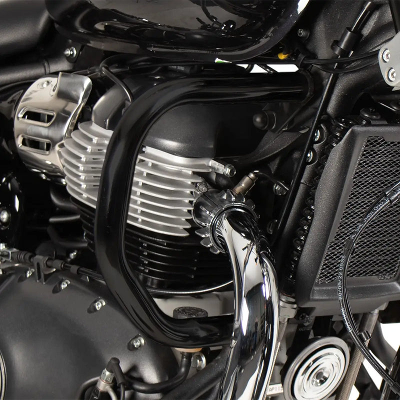 hepco becker engine guard royal enfield super meteor 650 2023