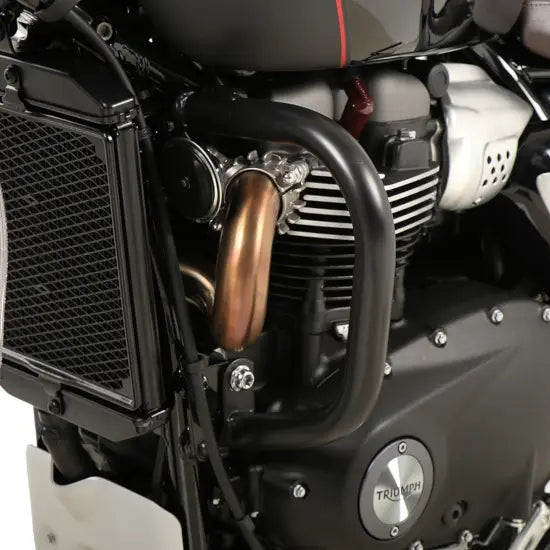 hepco becker engine guard triumph scrambler 1200 19