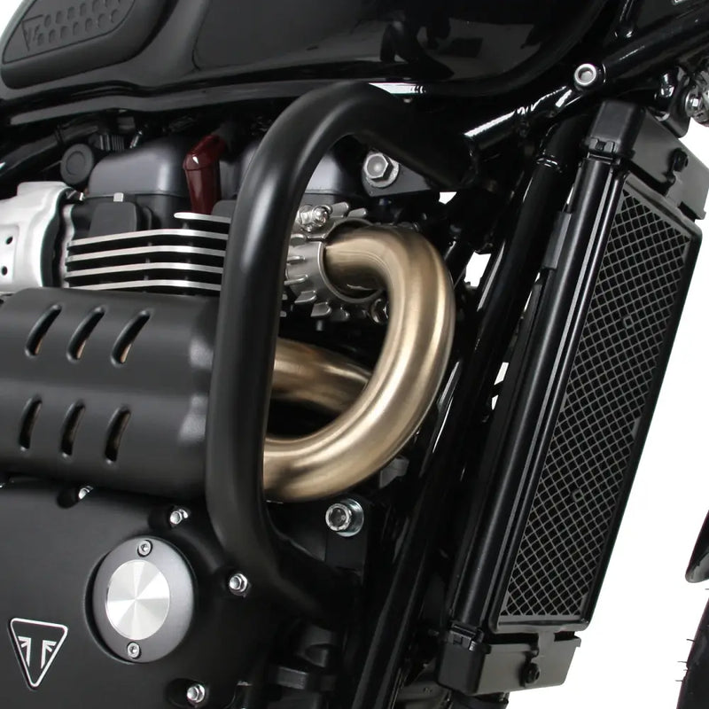 hepco becker engine guard triumph street scrambler 17