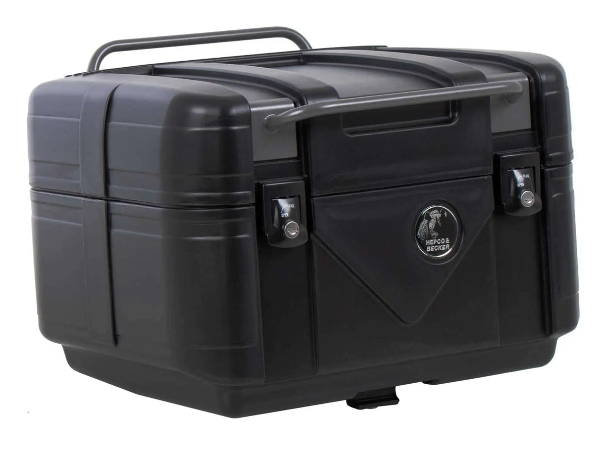 Hepco & Becker 黒 トップケース　リアボックス　GOBI 42L Hepco & Becker GOBI Top Case 42 – Moto Machines