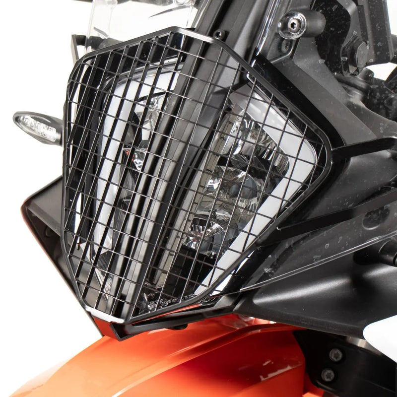 hepco becker headlight grille ktm 890 adventure r rally 2023