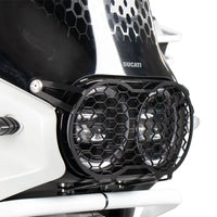 hepco becker headlight guard ducati desert x