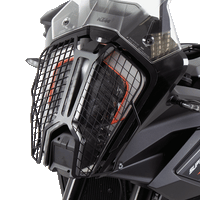 hepco becker headlight guard ktm super adventure 2021