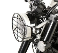 hepco becker headlight guard triumph scrambler 1200