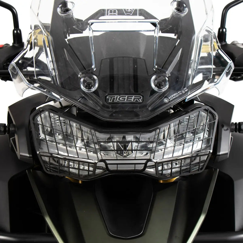 hepco becker headlight guard triumph tiger 1200 rally gt 2022