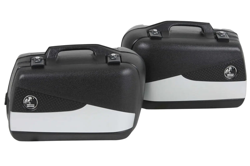 hepco becker junior flash 30 side case set silver