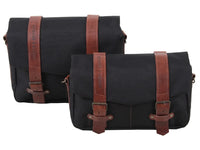 hepco becker legacy courier bag set m l c bow carrier black