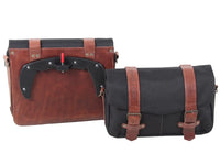 hepco becker legacy courier bag set m l c bow carrier black