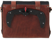 hepco becker legacy courier bag l c bow carrier black