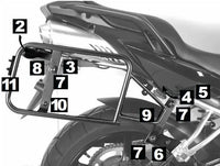 hepco becker lock it side carrier yamaha fz 6 fazer from 07