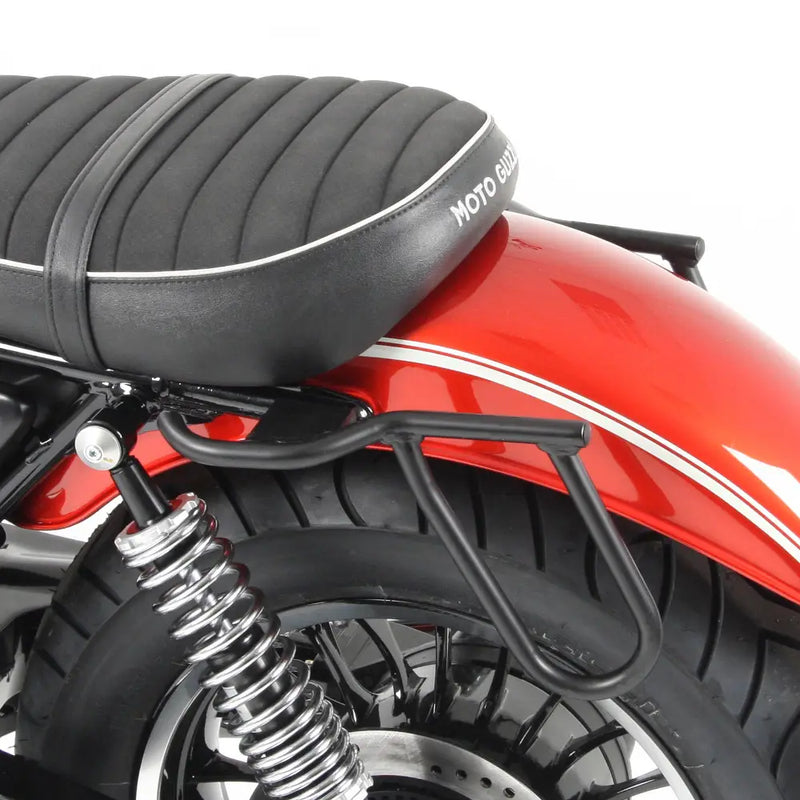 hepco becker rugged bag carrier moto guzzi v9 roamer bobber
