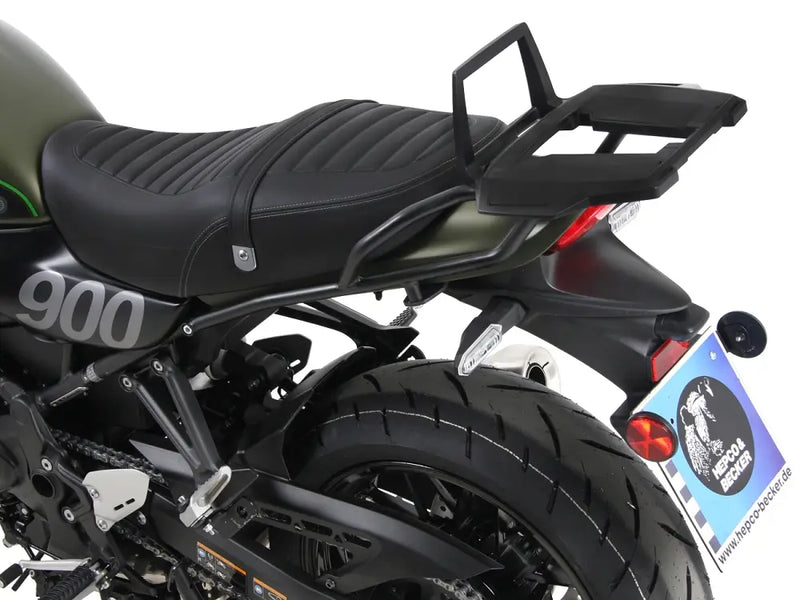 hepco becker rear alurack kawasaki z900rs cafe
