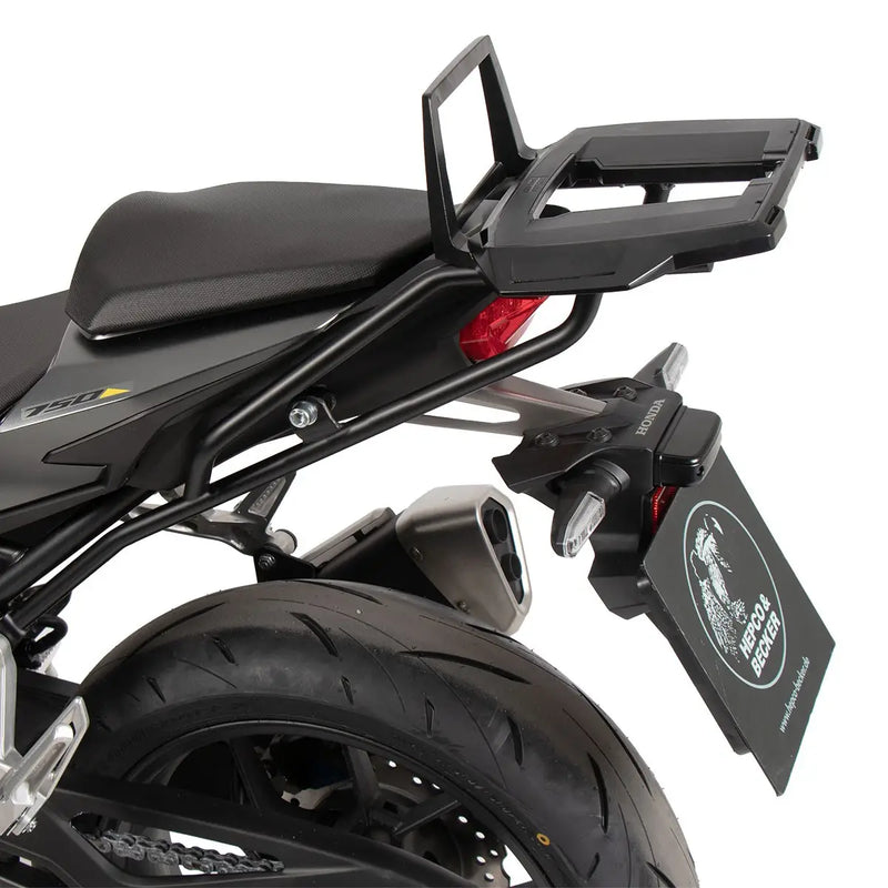 hepco becker rear alurack honda cb750 hornet 2023