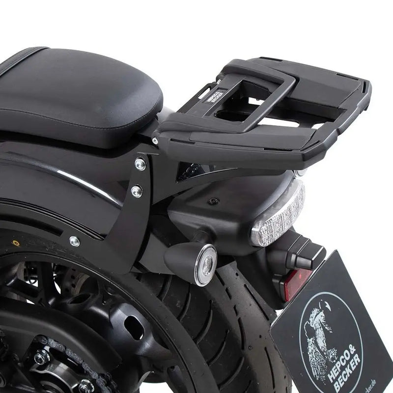 hepco becker rear easyrack honda rebel 1100