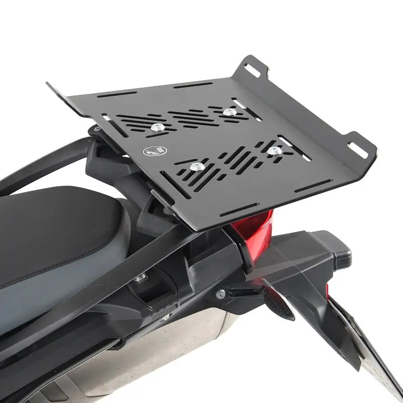 hepco becker rear enlargement rack bmw f750gs f850gs without oem bmw saddlebags
