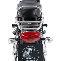 hepco becker rear rack not for top cases kawasaki w800 street cafe 2019