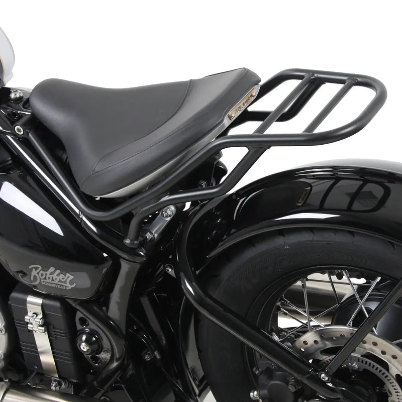 hepco becker rear rack triumph bobber