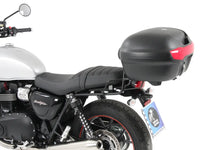 hepco becker rear rack triumph street twin bonneville t100 and t120 from 2017