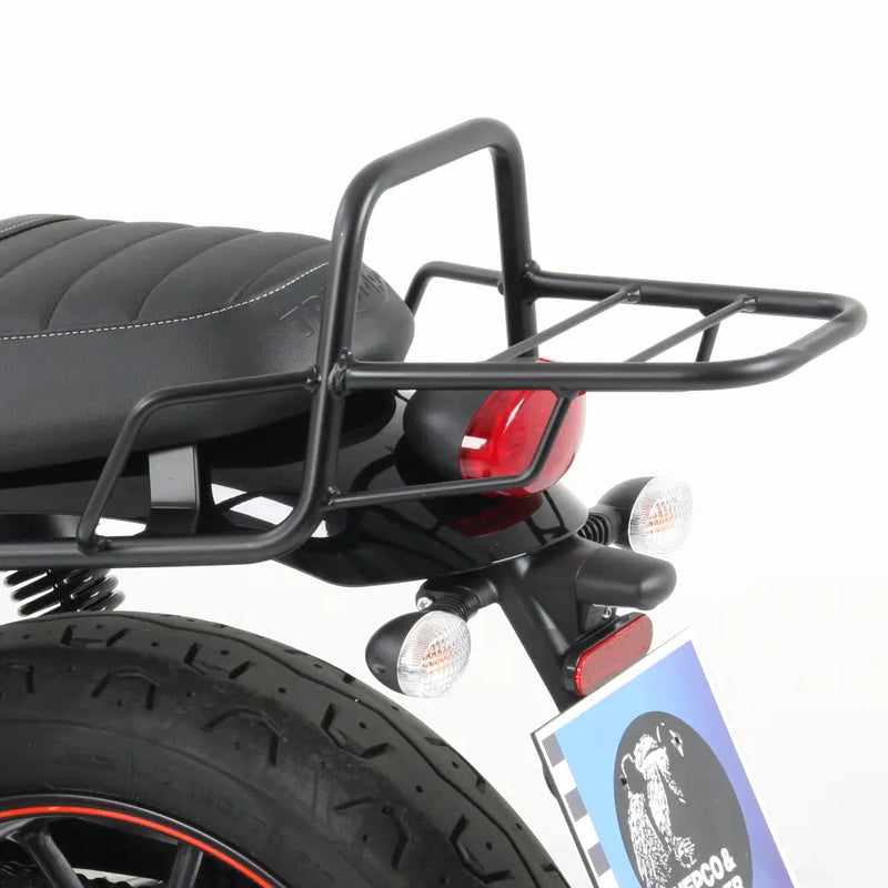 hepco becker rear rack triumph street twin bonneville t100 and t120 from 2017