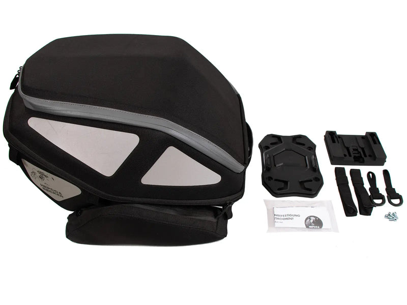 hepco becker rear royster soft bag seatpad basic version