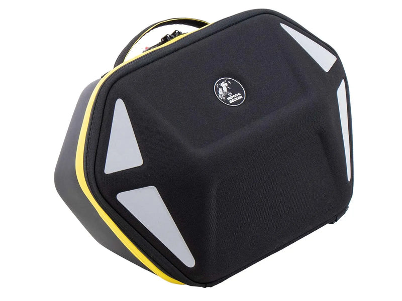 hepco becker royster neo c bow saddle bag one side only yellow