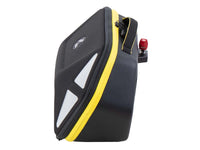 hepco becker royster neo c bow saddle bag one side only yellow