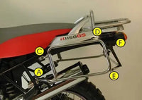 hepco becker side carrier bmw r1150 gs adventure