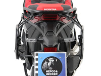 hepco becker side carrier silver honda x adv