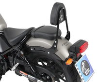 hepco becker sissybar without rear rack honda cmx 500 rebel