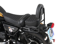 hepco becker sissybar without rear rack moto guzzi v9 roamer for long seat versions
