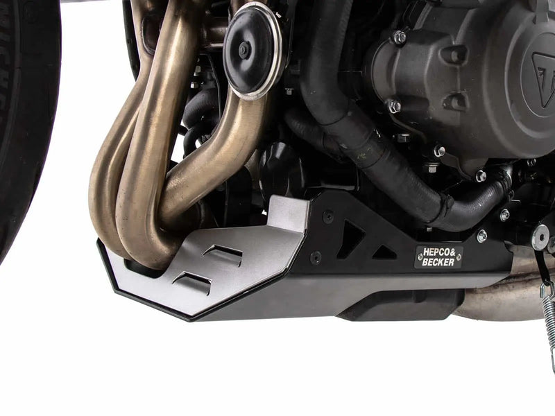 hepco becker skid plate triumph trident 660 2021