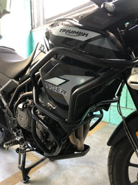 hepco becker tank guard solid triumph tiger 900 rally gt pro 2020 2023 850 sport 2021