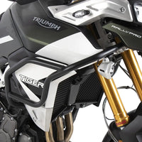 hepco becker tank guard triumph tiger 900 rally gt pro white